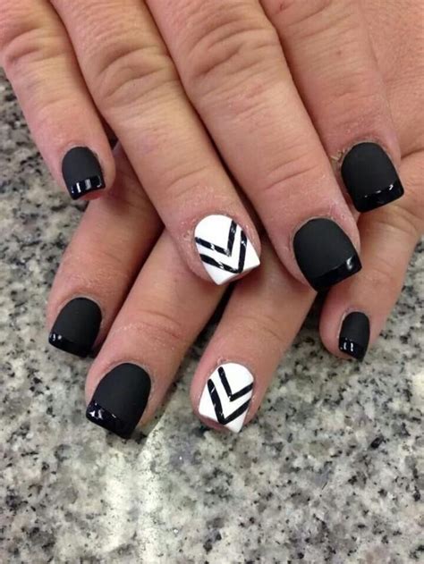 Wedding Nail Designs - Black And White Nail Art #2051116 - Weddbook