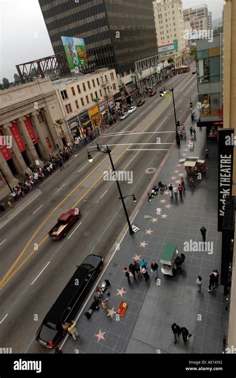 Walk of Fame Hollywood Blvd Hollywood California USA Stock Photo - Alamy