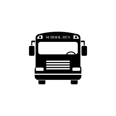 school bus vector icon illustration 23199689 Vector Art at Vecteezy