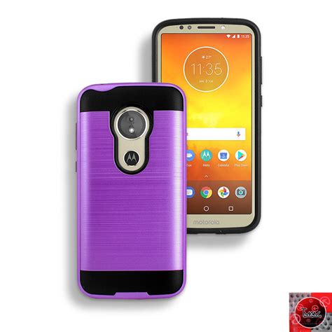 Straight Talk Motorola moto e5(XT1920D)Slim Armor Hybrid Shockproof Cover Case | eBay