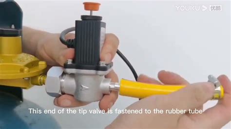 How to install solenoid valve and combustible gas detector for home ...