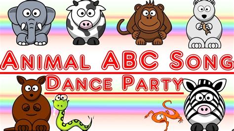 Animal ABC Song: Learn Letters and Animals | Sing and Dance - YouTube