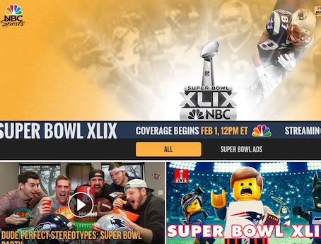 NBC Sets Up Streaming Showcase for Super Bowl TV Ads | Next TV