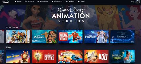 "Walt Disney Animation Studios" Collection Added to Disney+ - Disney ...