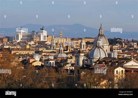 Rome - skyline, Italy Stock Photo - Alamy