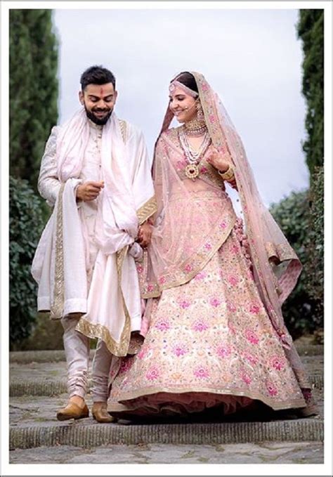 How I designed Anushka and Virat's wedding wear - Rediff.com Get Ahead