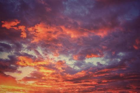 Himmel Wolken Sonnenuntergang Kostenloses Stock Bild - Public Domain Pictures