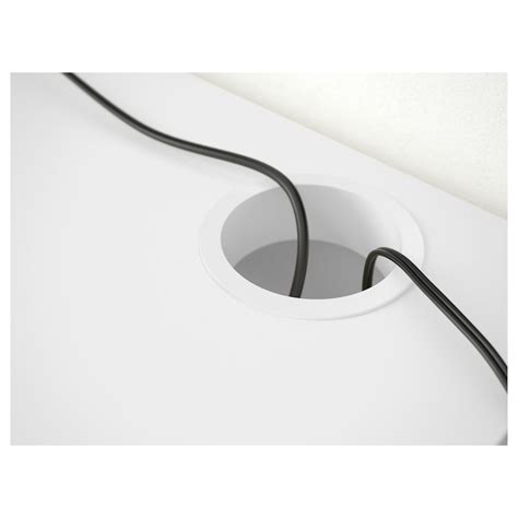 MICKE desk, white, 557/8x195/8" - IKEA