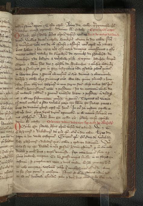 (33) - Manuscripts from Scotland > 14th-century manuscript of the ...