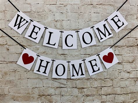 Welcome Home Banner, Military Coming Home, Deployment Homecoming, Military Homecoming, New Home ...