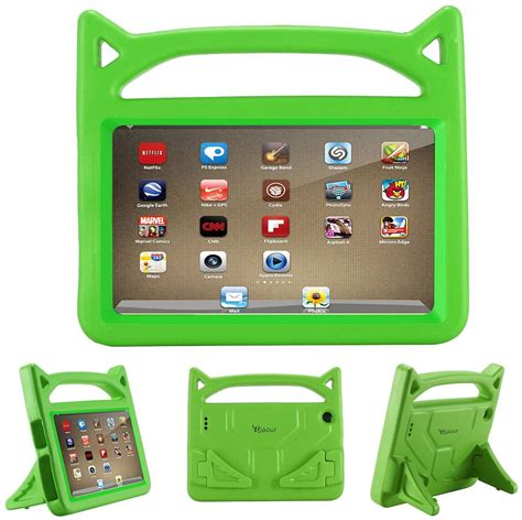 Tablet 7 2019 Case for Kids, Light Weight Shock Proof Convertible Handle Stand EVA Protective ...