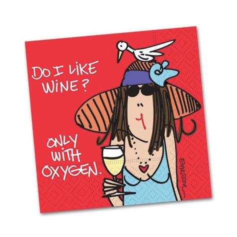 Do I Like Wine, Funny Cockt... Beverage Napkins, Cocktail Napkins ...