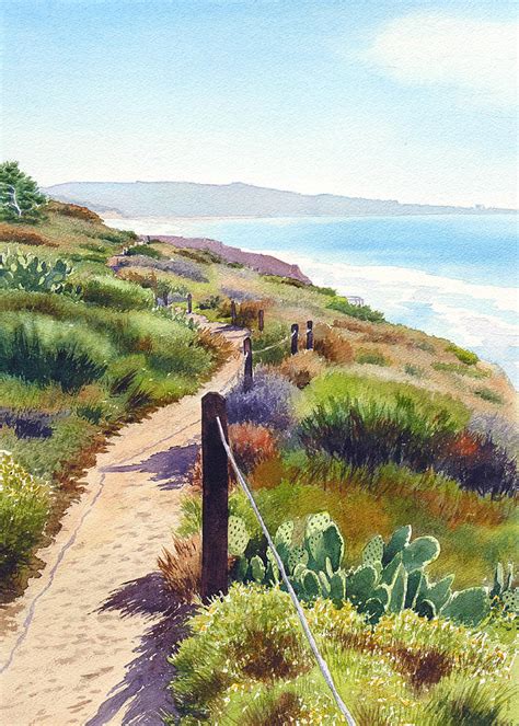 Torrey Pines Guy Fleming Trail by Mary Helmreich