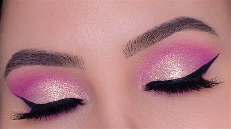 Pink Golden Eye Makeup Tutorial | You'll LOVE THIS pink look for a Night Out! - YouTube