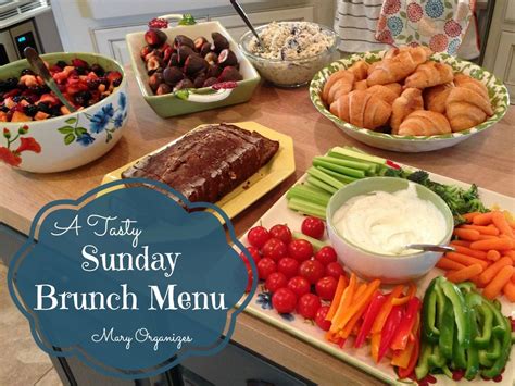 Sunday Brunch Menu | Brunch menu, Sunday brunch and Brunch