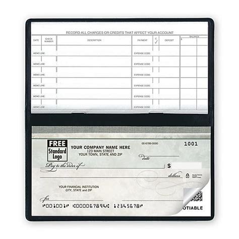 Business Checks with Logo | Business Checkbooks | Printed & Personalized | DesignsnPrint