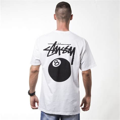 Stussy t-shirt 8 Ball white | Bludshop.com