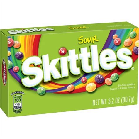 Skittles Sour Candy Theater Box, 3.2 oz - Kroger