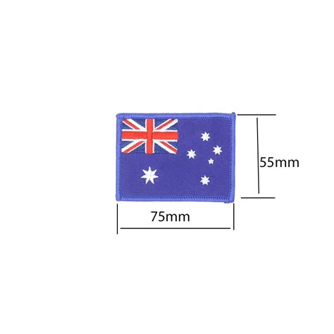 Australia Flag Patch with "Hook and Loop" Back by OUTBOUND - Wide ...