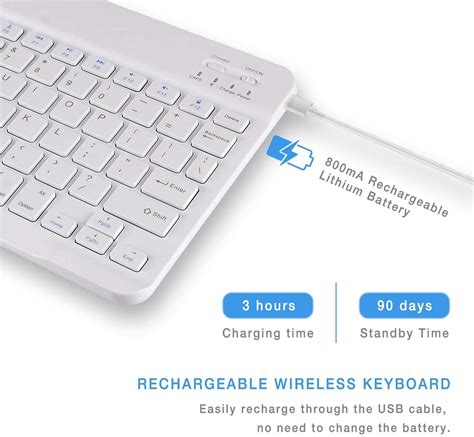 Bluetooth Keyboard Wireless Rechargeable – Online Shopping UAE I PAK I ...