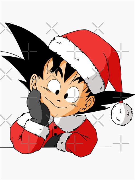 "Son Goku Child Christmas" Sticker for Sale by SDCreaciones | Redbubble