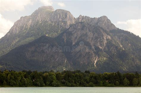 Neuschwanstein Castle at Sunset, Germany Stock Image - Image of german, historic: 80213621