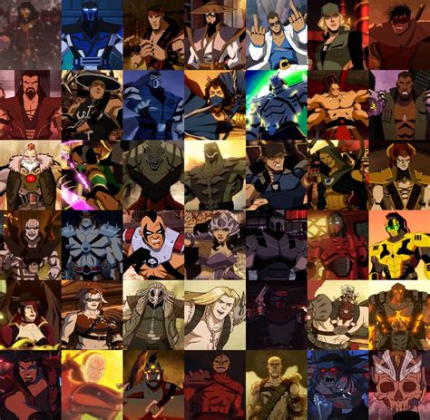 Mortal Kombat Legend Characters (2) by MnstrFrc on DeviantArt