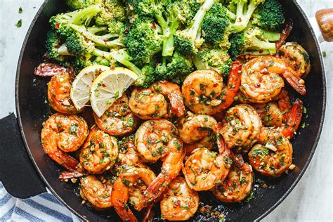 Garlic Butter Shrimp Recipe with Broccoli – Shrimp and Broccoli Recipe — Eatwell101