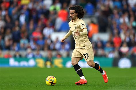 How Marc Cucurella reacted to being substituted against Brighton