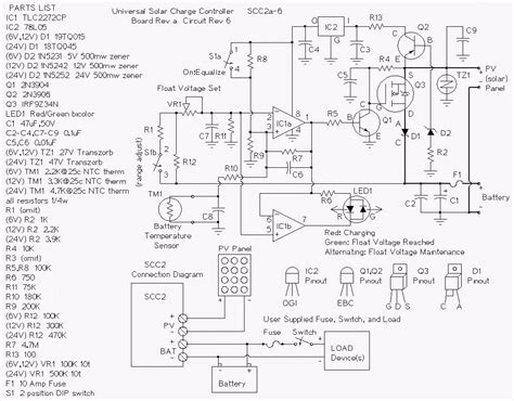 Mppt Solar Charge Controller Circuit Diagram