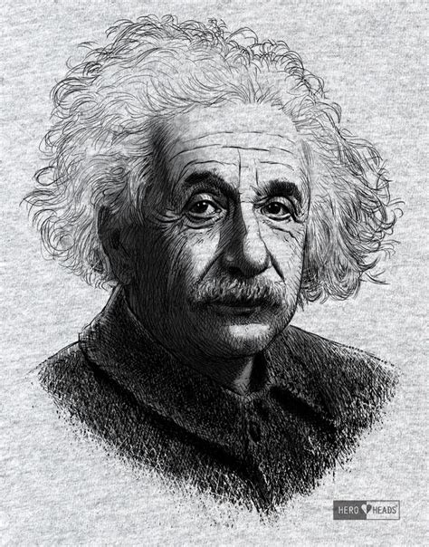Albert Einstein Pencil Sketch - vrogue.co