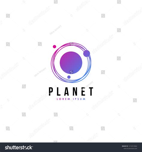 Planet Logo Vector Planet Logo Template Stock Vector (Royalty Free) 1213214962 | Shutterstock