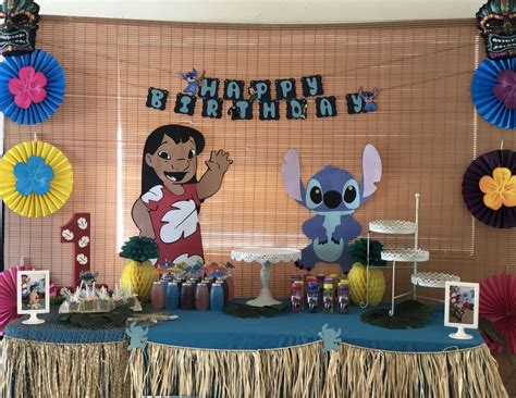 Lilo and stitch party | Lilo and stitch, 21st birthday themes, Hawaiian birthday party