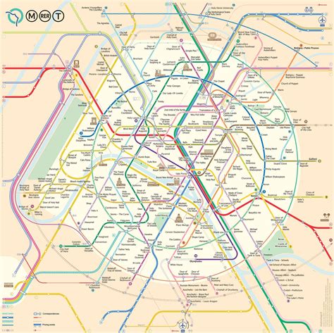 Paris metro map in English : r/paris