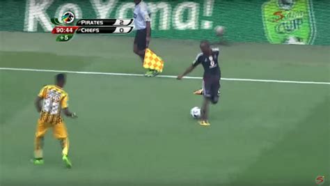 Thabo Rakhale Literally Dances On The Field When He Pulls Off Skills