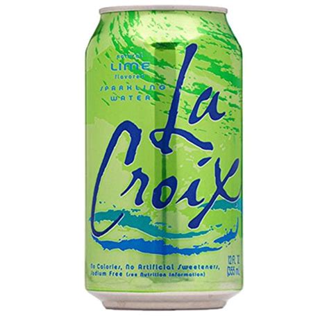 La Croix Sparkling Water, 12 Ounce (48 Cans) (Lime) - Walmart.com - Walmart.com