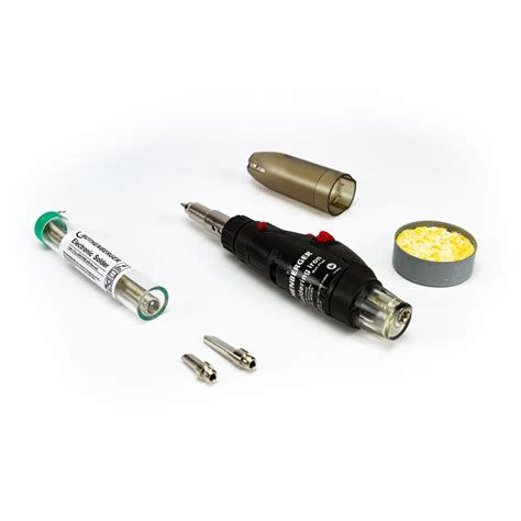 Rothenberger Micro Soldering Iron and Torch Kit Piezo Ignition ...