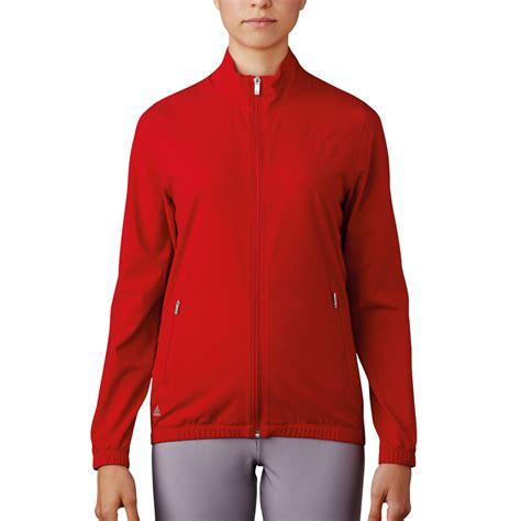 Women's Adidas Essentials Full Zip Wind Jacket - Discount Women's Golf Polos and Shirts ...
