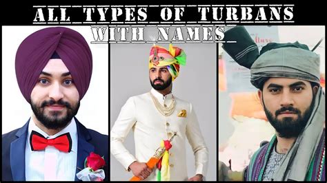 Types of Turbans with Names - YouTube