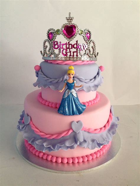 Birthday cake I made for a little princess (Www.tiersofjoy.net.au ...