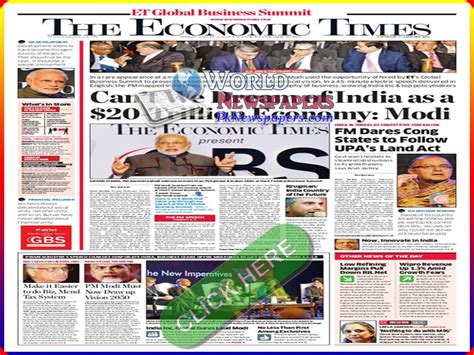 Indian Newspapers and Magazines Online Today in India