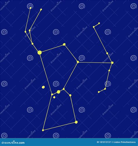 Constellation Orion Stock Image | CartoonDealer.com #44440345