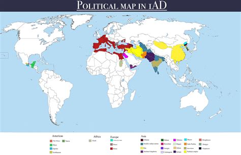 Making maps until i reach modern day.Map 6: 1AD : r/MapPorn