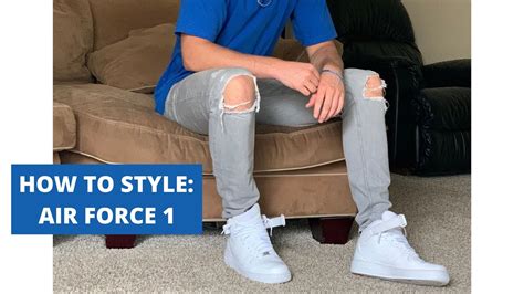 How To Style: AIR FORCE 1 MID'S - YouTube