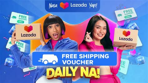 Free Shipping Vouchers, Daily Na sa Lazada! - YouTube