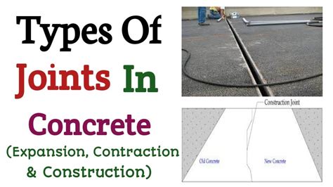 Different Types Concrete Joints: How To Make Repair, 55% OFF