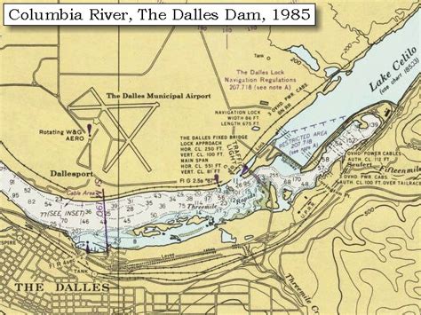 Dalles Oregon Map