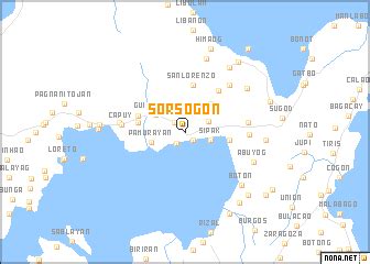 Sorsogon (Philippines) map - nona.net