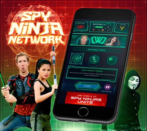 The SPY NINJA NETWORK by Chad & Vy is available now on iOS & Android!