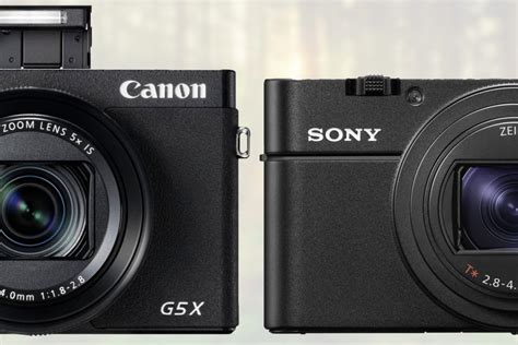 Canon PowerShot G5 X Mark II vs. Sony CyberShot RX100 VI